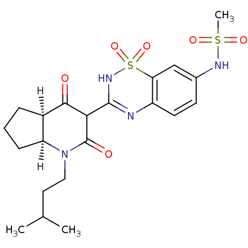 Chemical structure of BindingDB Monomer ID 30537
