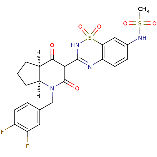 Chemical structure of BindingDB Monomer ID 30543