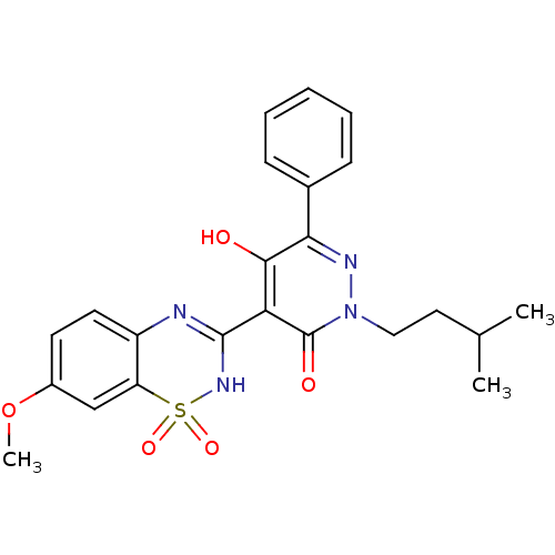 Chemical structure of BindingDB Monomer ID 30545