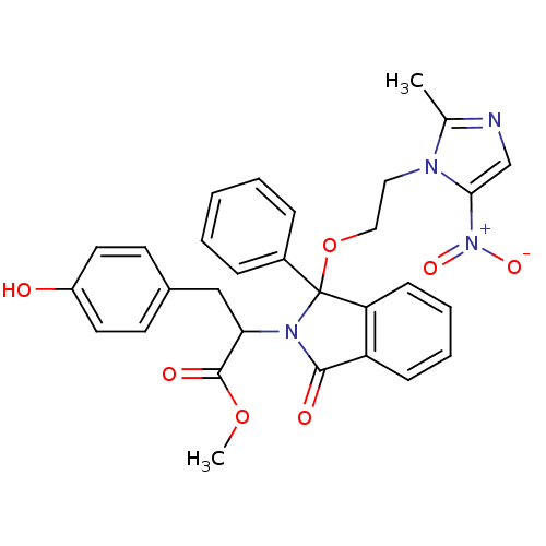 Chemical structure of BindingDB Monomer ID 31259