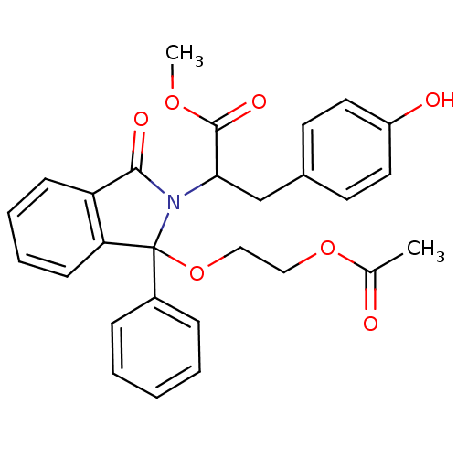 Chemical structure of BindingDB Monomer ID 31260