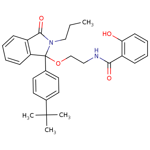 Chemical structure of BindingDB Monomer ID 31264