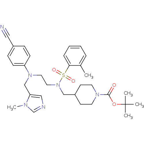 Chemical structure of BindingDB Monomer ID 31424