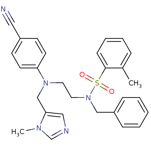 Chemical structure of BindingDB Monomer ID 31425