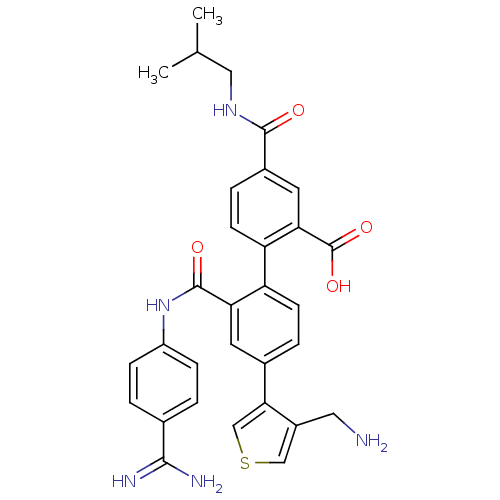 Chemical structure of BindingDB Monomer ID 31500