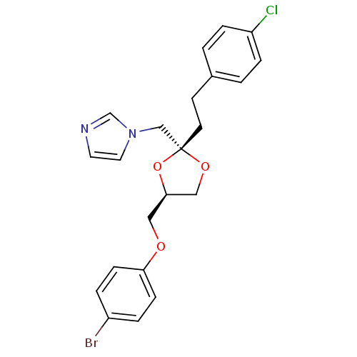 Chemical structure of BindingDB Monomer ID 31672