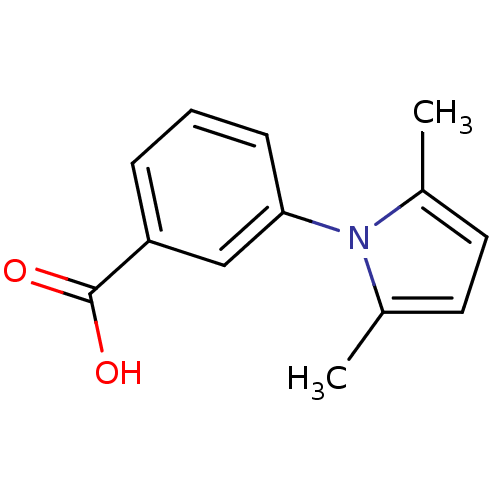 Chemical structure of BindingDB Monomer ID 31703
