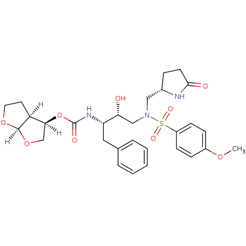 Chemical structure of BindingDB Monomer ID 31812