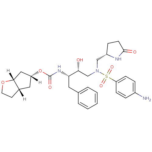 Chemical structure of BindingDB Monomer ID 31815