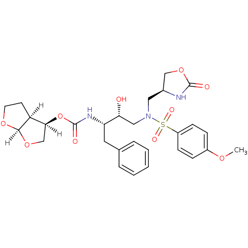 Chemical structure of BindingDB Monomer ID 31822