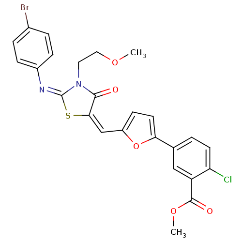Chemical structure of BindingDB Monomer ID 31942