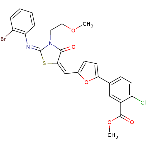 Chemical structure of BindingDB Monomer ID 31943
