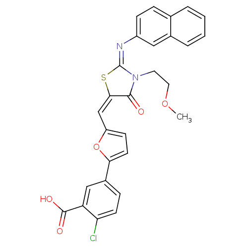 Chemical structure of BindingDB Monomer ID 31946