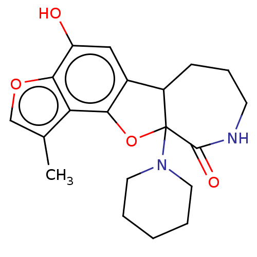 Chemical structure of BindingDB Monomer ID 32039