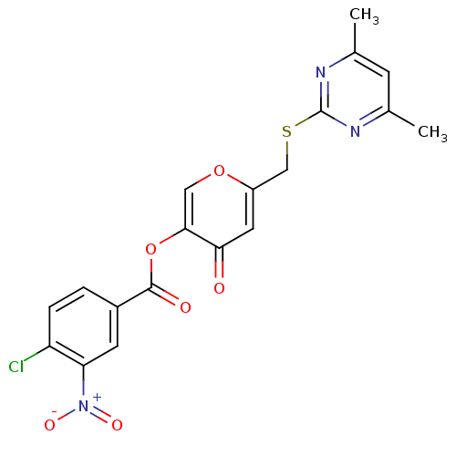 Chemical structure of BindingDB Monomer ID 32303