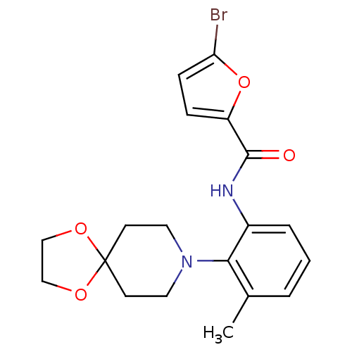 Chemical structure of BindingDB Monomer ID 32487