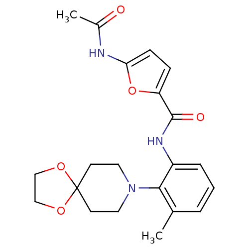 Chemical structure of BindingDB Monomer ID 32497