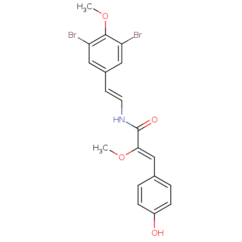 Chemical structure of BindingDB Monomer ID 32617