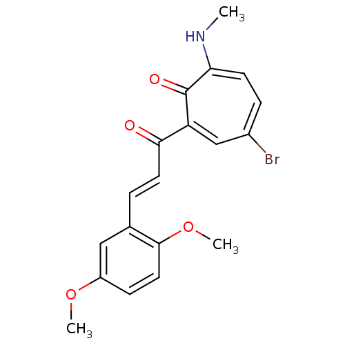 Chemical structure of BindingDB Monomer ID 33069