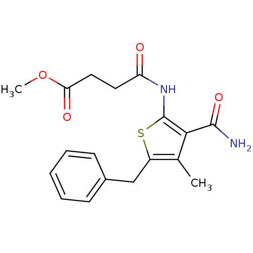 Chemical structure of BindingDB Monomer ID 33156