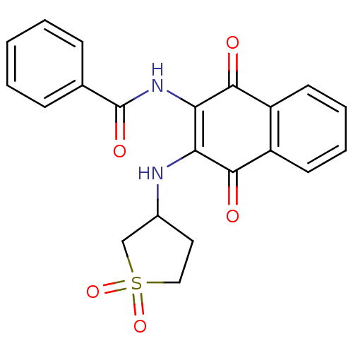 Chemical structure of BindingDB Monomer ID 33159