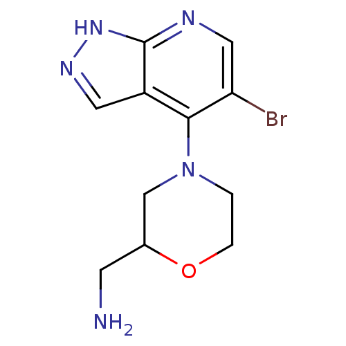 Chemical structure of BindingDB Monomer ID 33213