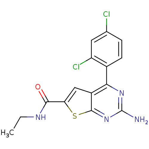 Chemical structure of BindingDB Monomer ID 33233