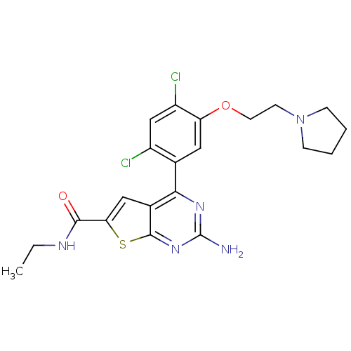 Chemical structure of BindingDB Monomer ID 33237