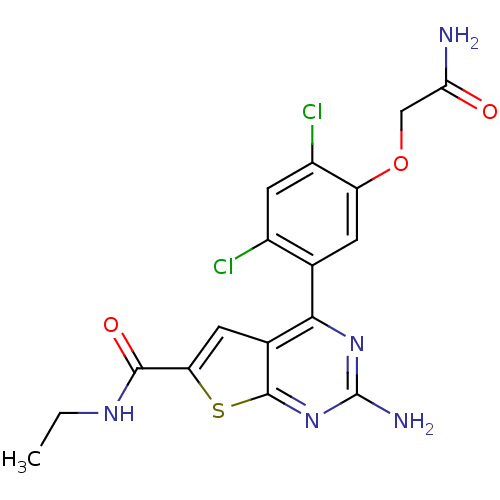 Chemical structure of BindingDB Monomer ID 33240
