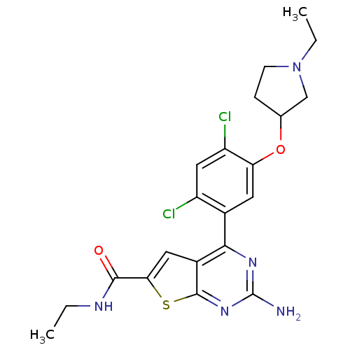 Chemical structure of BindingDB Monomer ID 33242