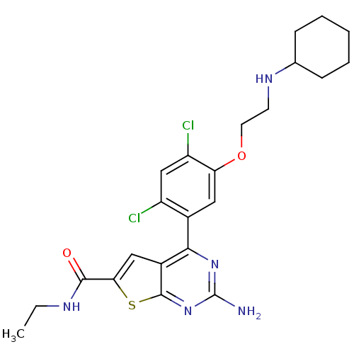 Chemical structure of BindingDB Monomer ID 33243