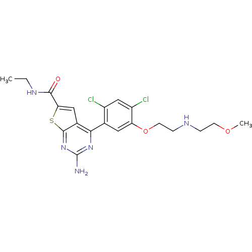 Chemical structure of BindingDB Monomer ID 33245