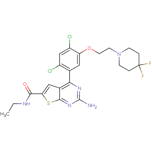 Chemical structure of BindingDB Monomer ID 33246