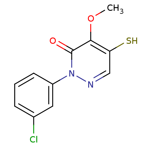 Chemical structure of BindingDB Monomer ID 33313