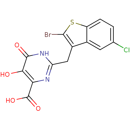 Chemical structure of BindingDB Monomer ID 33419