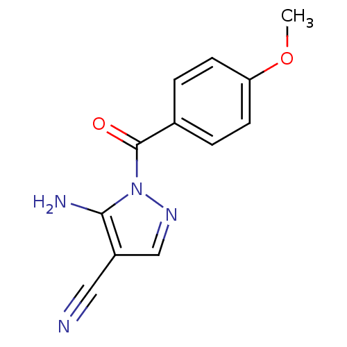 Chemical structure of BindingDB Monomer ID 33906