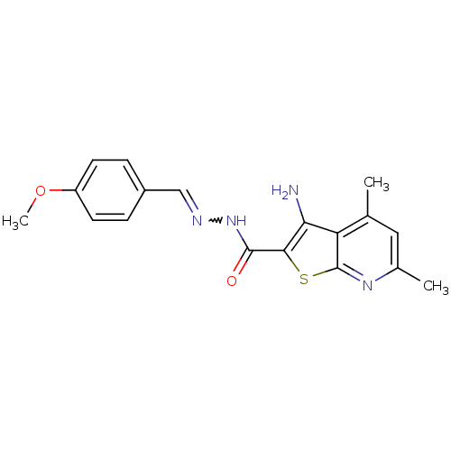 Chemical structure of BindingDB Monomer ID 33951