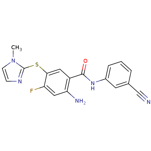 Chemical structure of BindingDB Monomer ID 34084
