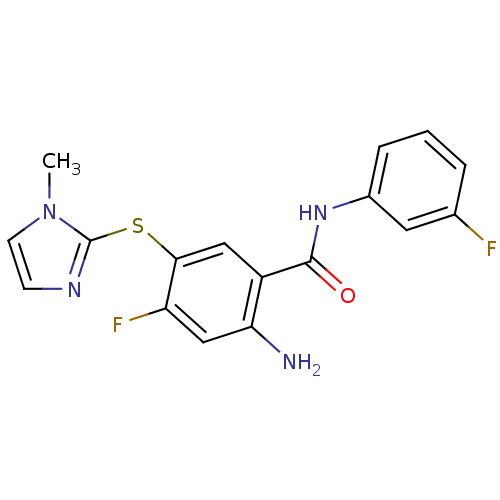 Chemical structure of BindingDB Monomer ID 34089