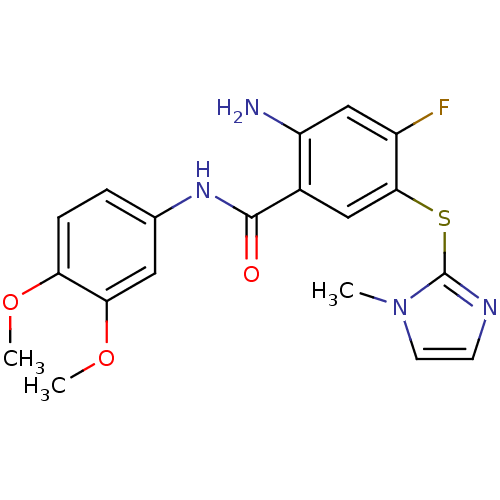 Chemical structure of BindingDB Monomer ID 34096