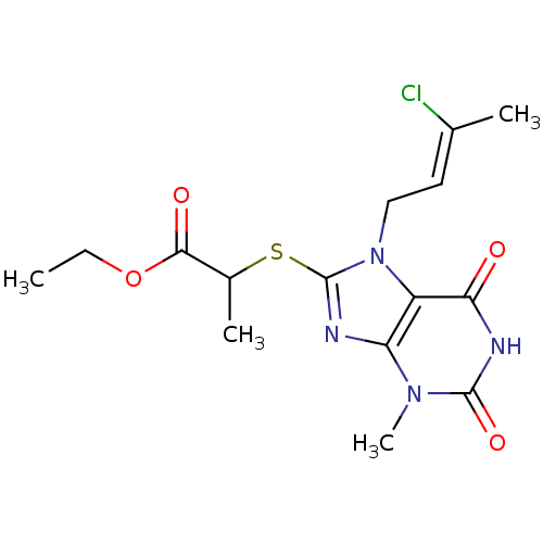 Chemical structure of BindingDB Monomer ID 34235