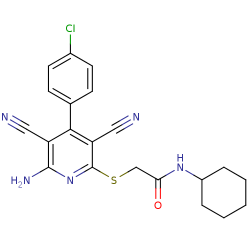 Chemical structure of BindingDB Monomer ID 34265
