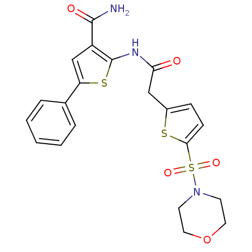 Chemical structure of BindingDB Monomer ID 34345