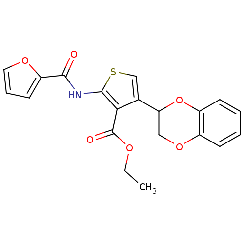 Chemical structure of BindingDB Monomer ID 34443