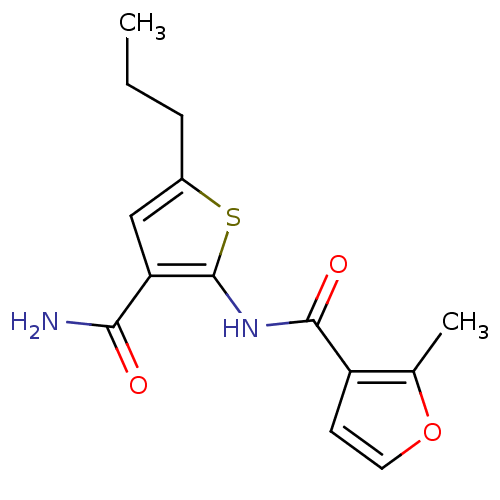 Chemical structure of BindingDB Monomer ID 34445