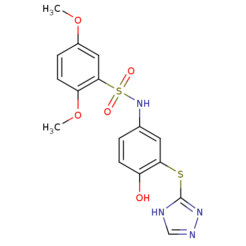 Chemical structure of BindingDB Monomer ID 34465