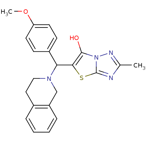 Chemical structure of BindingDB Monomer ID 34633