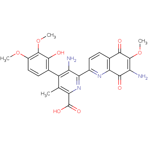 Chemical structure of BindingDB Monomer ID 34650