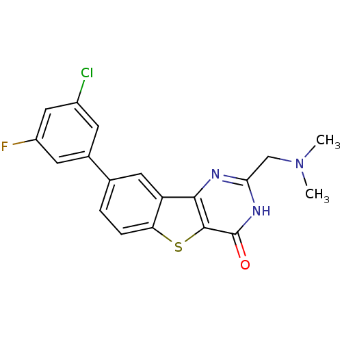 Chemical structure of BindingDB Monomer ID 35031