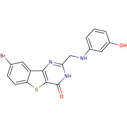 Chemical structure of BindingDB Monomer ID 35043